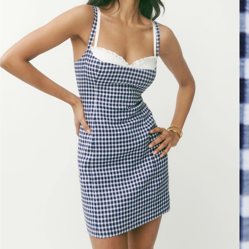 Reformation Lovella Linen Dress